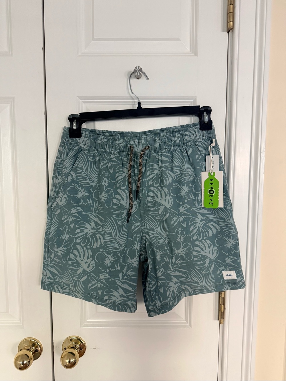 Katin Teal Moco Valley 6” Swim Trunks